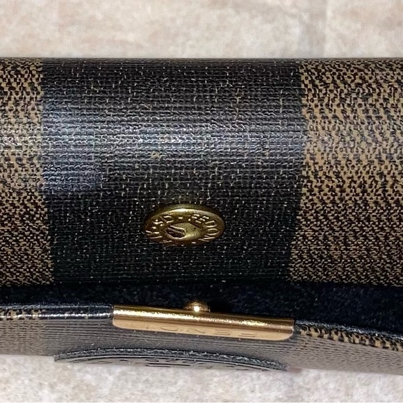 VINTAGE FENDI Made in ROMA ITALY OCCHIALI Glasses Hard Case EVC 1980’s RARE - Picture 15 of 16